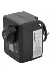 Электропривод Vieir VR1138 230V, LED дисплей, со встроенным контроллером температуры, поворотный 90°