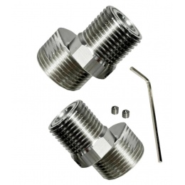 Комплект эксцентриков для смесителя 3/4"нр х 1/2"нр, телескопический L40-50мм, 2 шт, Vieir