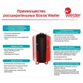 Расширительный бак WESTER WRV35 35 л для отопления, вертикальный, красный