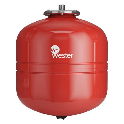 Расширительный бак WESTER WRV35 35 л для отопления, вертикальный, красный купить в интернет магазине Санрай73
