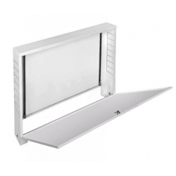 Шкаф коллекторный Wester ШРН-4, до 10 выходов, наружный с накладной дверцей