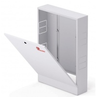 Шкаф коллекторный Wester ШРН-1, до 2 выходов, наружный с накладной дверцей