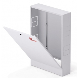 Шкаф коллекторный Wester ШРН-1, до 2 выходов, наружный с накладной дверцей