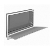 Шкаф коллекторный Wester ШРВ-3, до 7 выходов, встроенный с накладной дверцей