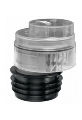 Клапан вакуумный 110, 45 л/сек с прозрачной крышкой, с прокладкой McALPINE