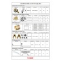 Кронштейн планка Vieir для водорозеток тип 75/150