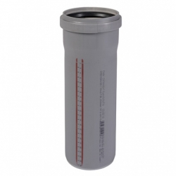 Труба 90х1м канализационная Ostendorf