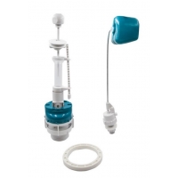 Арматура боковой подвод белый шток ИНКОЭР