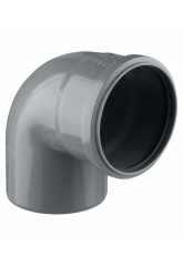 Отвод 110/90° канализационный