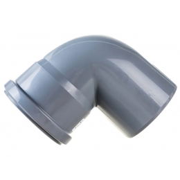 Отвод 90/87° канализационный Ostendorf