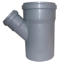 Тройник 110х50/45° канализационный