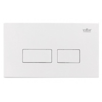 Кнопка смыва для инсталляции Vieir квадратные клавиши, белая