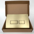 Кнопка смыва для инсталляции Vieir квадратные клавиши, золото
