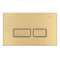 Кнопка смыва для инсталляции Vieir квадратные клавиши, золото