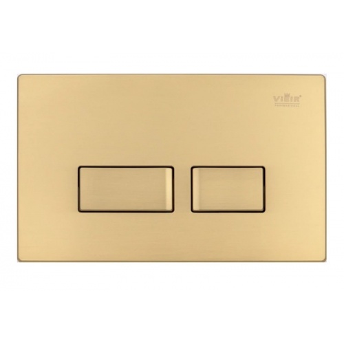 Кнопка смыва для инсталляции Vieir квадратные клавиши, золото купить в интернет магазине Санрай73