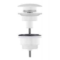 Донный клапан Elghansa WASTE SYSTEMS WBT-227-White для раковины универсальный, белый