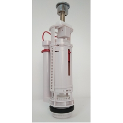 Колонка сливная для бачка ROBINET SOUPAPE DUAL6 двухкнопочная, тросиковая, хром