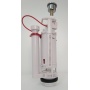 Колонка сливная для бачка ROBINET SOUPAPE DUAL6 двухкнопочная, тросиковая, хром