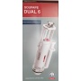 Колонка сливная для бачка ROBINET SOUPAPE DUAL6 двухкнопочная, хром