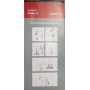 Колонка сливная для бачка ROBINET SOUPAPE DUAL6 двухкнопочная, хром
