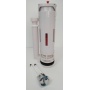 Колонка сливная для бачка ROBINET SOUPAPE DUAL6 двухкнопочная, хром