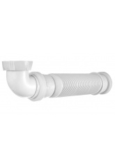 Сифон для мойки 1 1/2" без выпуска х 40 мм Push-fit, сухой затвор, сверхкомпактный, Wirquin Senzo