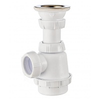 Сифон для раковины Wirquin 1 1/4"х32 мм c выпуском D 63 мм сверхкомпактный