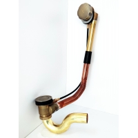 Обвязка для ванны Vieir полуавтоматическая, латунная, бронза
