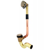 Обвязка для ванны Vieir автоматическая, латунная, бронза