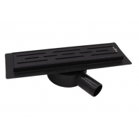 Душевой трап с сухим затвором Vieir 900 мм поворотный 360° черный