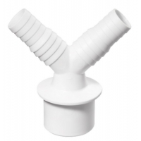Адаптер 40 V-образный для подключения слива бытовой техники 20*23 Супримпласт