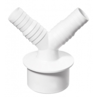 Адаптер 50 V-образный для подключения слива бытовой техники 20*23 Супримпласт