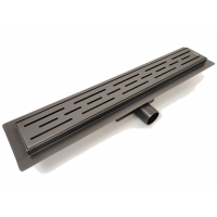 Душевой трап с сухим затвором VIEIR 600 мм, графит