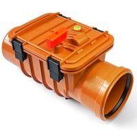 Клапан обратный 160 канализационный наружный Pro Aqua Terra