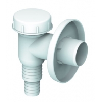 Минисифон K100W для стиральной машины Unicorn белый