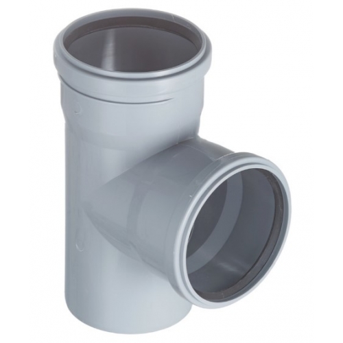 Тройник 110х110/90° канализационный Valfex купить в интернет магазине Санрай73