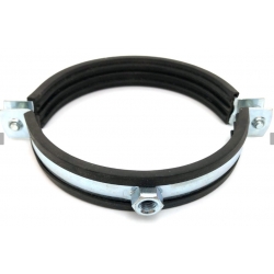 Хомут металлический с гайкой М 10 (106-116) 4