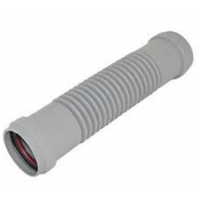 Соединитель ОРИО 50 раструб х 50 раструб канализационный гибкий, угол поворота 0-180"