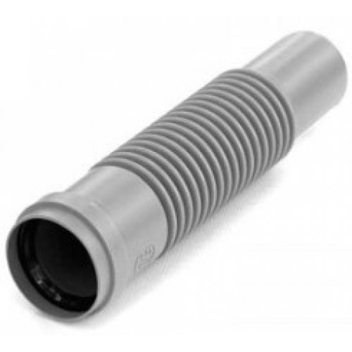 Соединитель ОРИО 50 раструб х 50 патрубок канализационный гибкий, угол поворота 0-180" купить в интернет магазине Санрай73