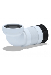 Гофра K719R для унитаза Ани 265/450 90° (УГЛОВОЙ)