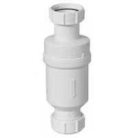 Сифон McAlpine самозакрывающийся сливной сухой клапан, вход 1 1/4", выход 32 мм компрессионный