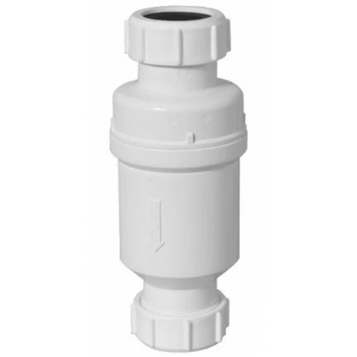 Сифон McAlpine самозакрывающийся сливной сухой клапан, вход 32 мм, выход 32 мм компрессионный купить в интернет магазине Санрай73