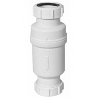 Сифон McAlpine самозакрывающийся сливной сухой клапан, вход 40мм, выход 40 мм компрессионный