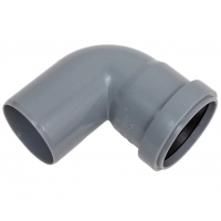 Отвод 50/90° канализационный Valfex