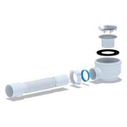 Сифон Е415C для душевого поддона Ани