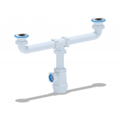 Сифон A3000 для мойки двойной Ани ГРОТ