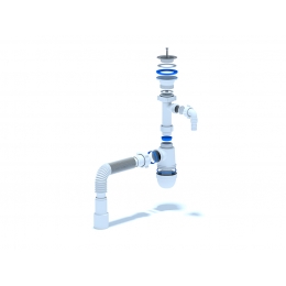 Сифон С1315 для умывальника Ани с носиком