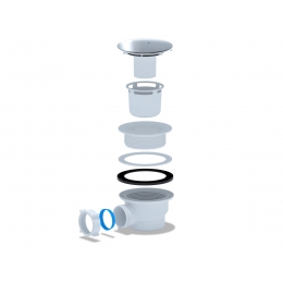 Сифон Е320С для душевого поддона Ани