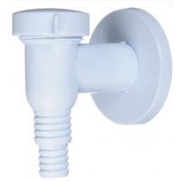Обратный клапан для стиральной машины 19-25 мм x 32 мм PP-R белый