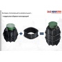 Колодец полимерный Aquastok универсальный Н1300/1500, 1200х1200, А15